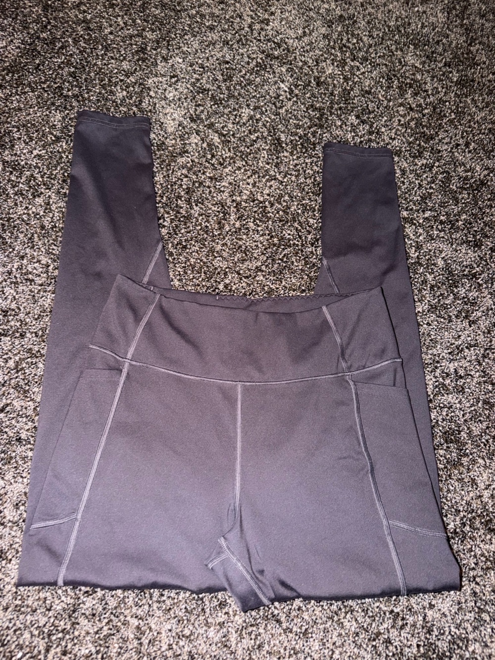 Victoria Secret Dark Gray leggings with pockets workout gym